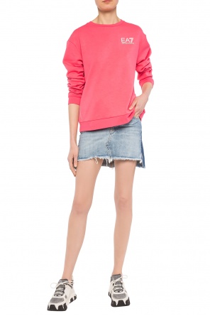 Logo-printed sweatshirt, zdjęcie 2 Logo-printed sweatshirt od EA7 Emporio Armani